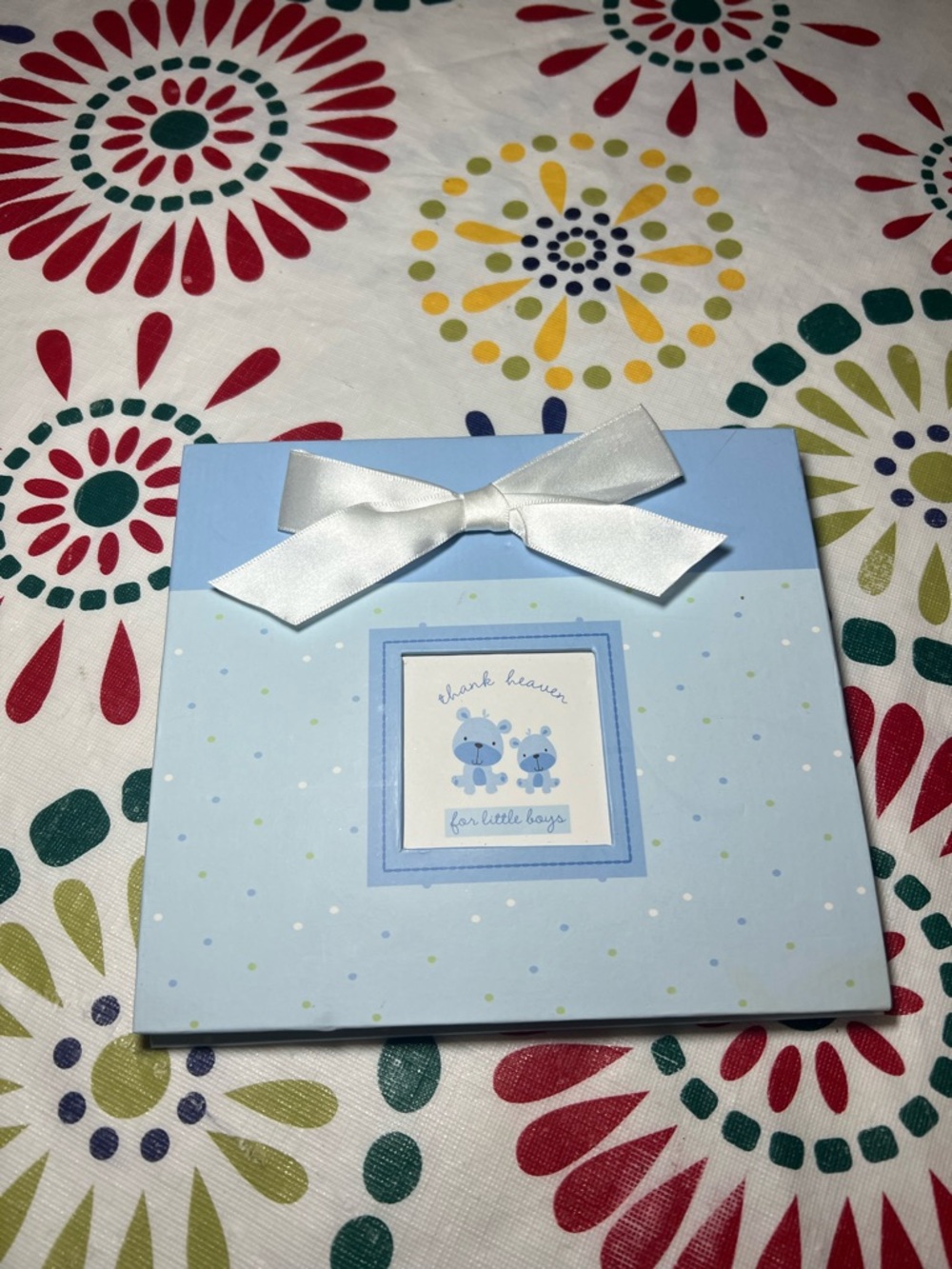 Thank Heaven for Little Boys" Deluxe Baby Brag Book from the C.R. Gibson